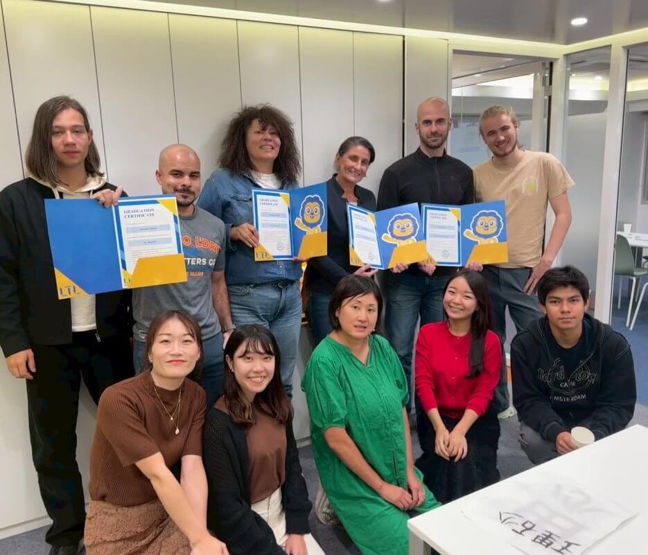 LTL Tokyo || Small Group Japanese Class Graduates with Elli