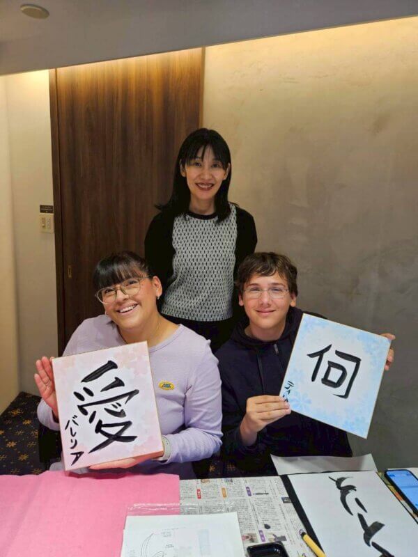LTL Osaka || Calligraphy class in Osaka